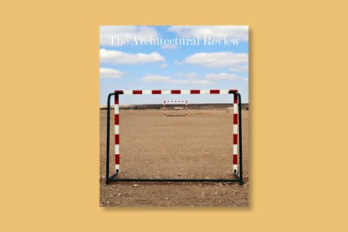 Cover image of AR June 2024: Sports on a yellow background with drop shadow