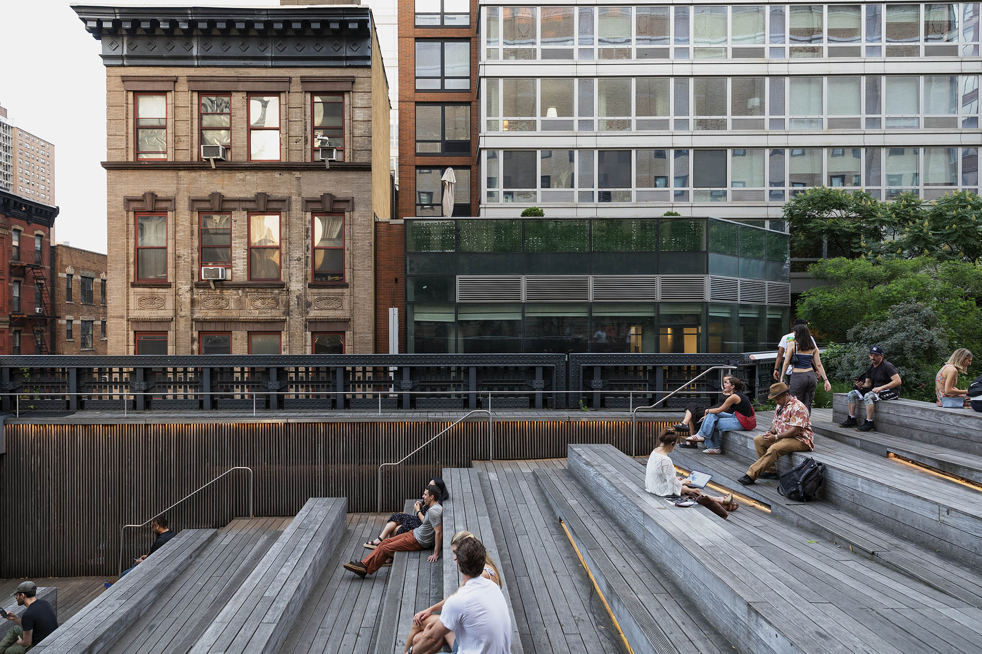 High Line Rendering High Line Revisit: The High Line In New York City By Diller Scofidio