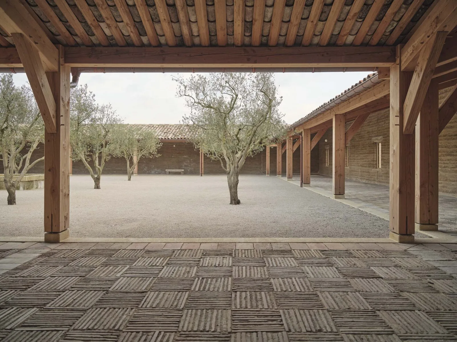 Château de Beaucastel in Châteauneuf‑du‑Pape, France, by Studio