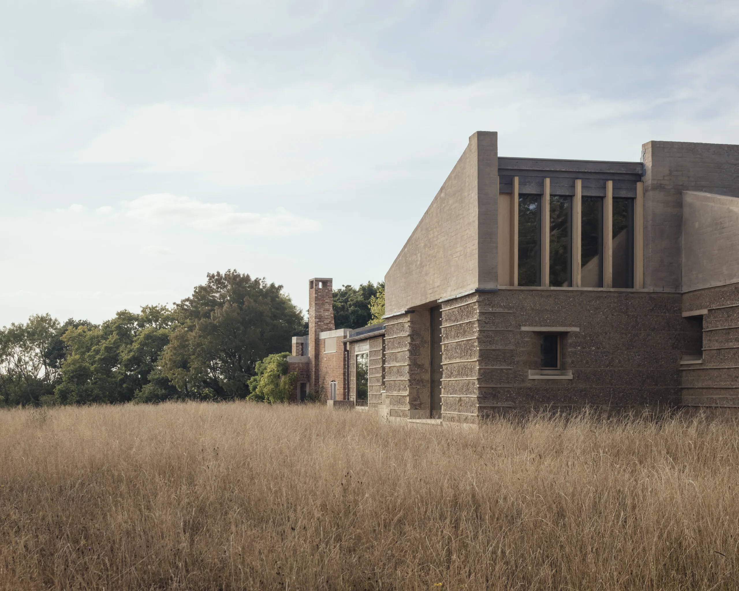 Rammed Earth House by Tuckey Design Studio