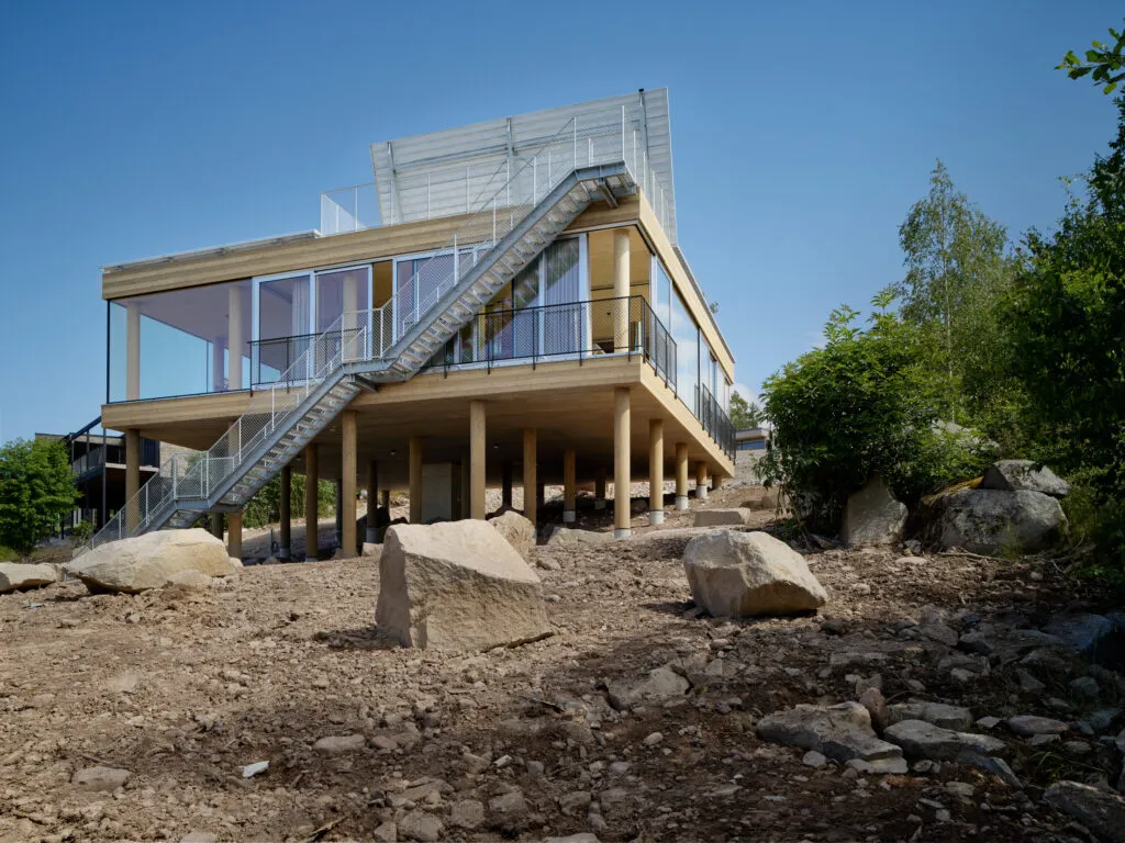 25 Columns in Dalarna, Sweden by OFFICE Kersten Geers David Van Severen