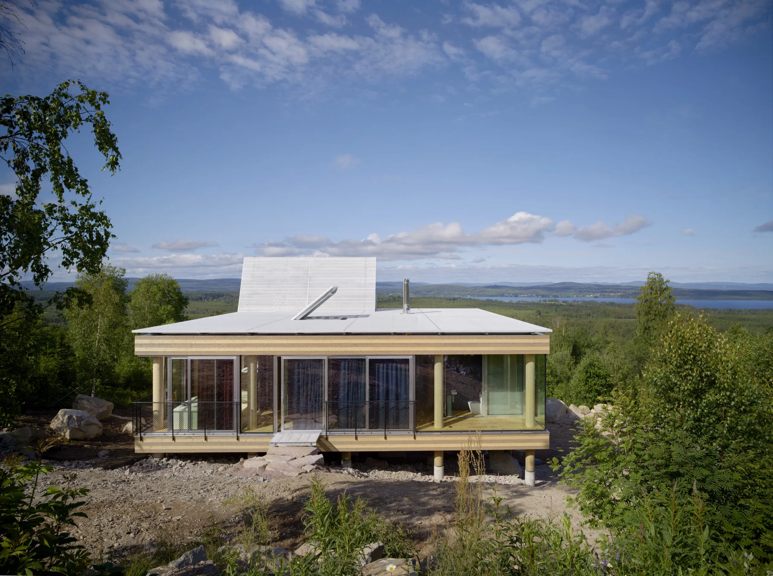 25 Columns in Dalarna, Sweden by OFFICE Kersten Geers David Van Severen