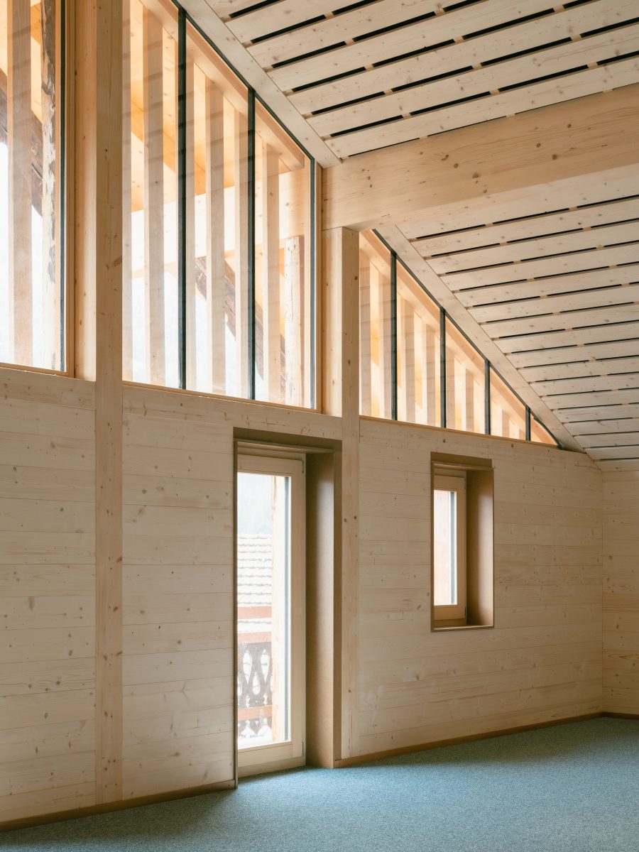 New heights: Town hall in Val-d'Illiez, Switzerland by Madeleine