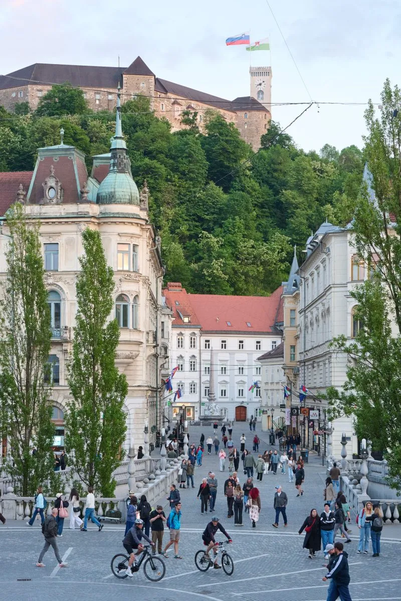 Revisit: Ljubljanica riverbanks in Ljubljana, Slovenia by Jože