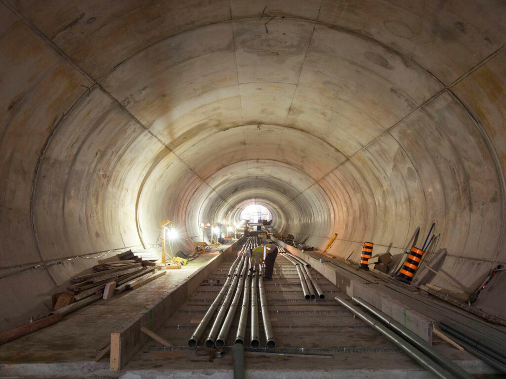 Construction images released to celebrate Toronto tunnel opening Ground Engineering