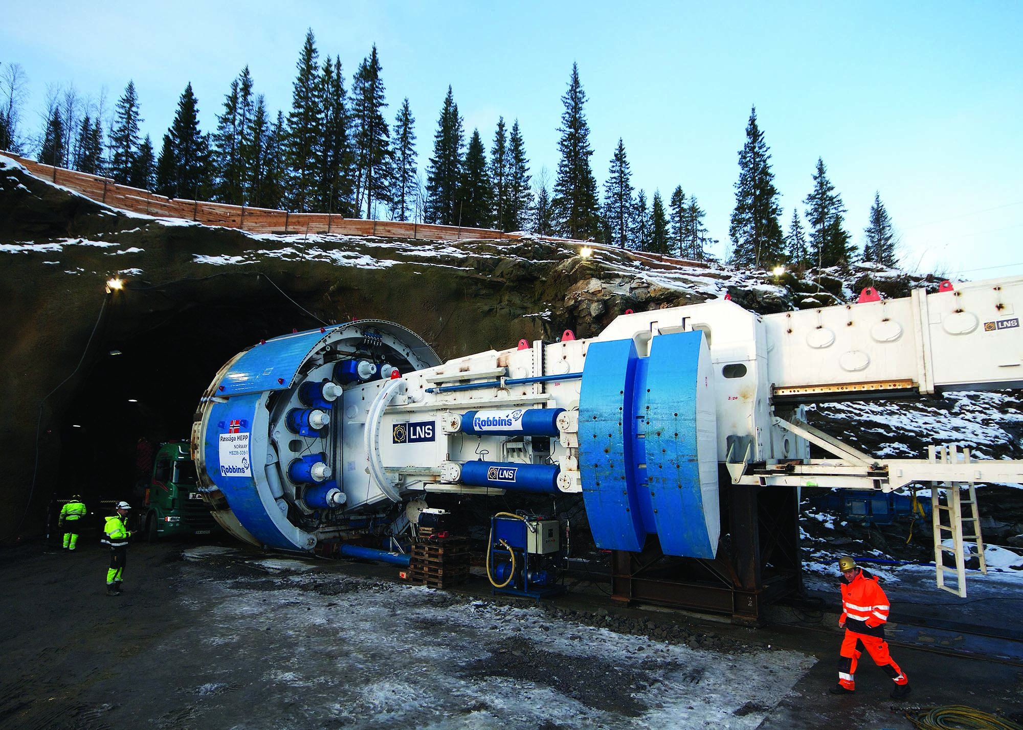 Breakthrough for Røssåga hydroelectric tunnel Ground Engineering (GE)