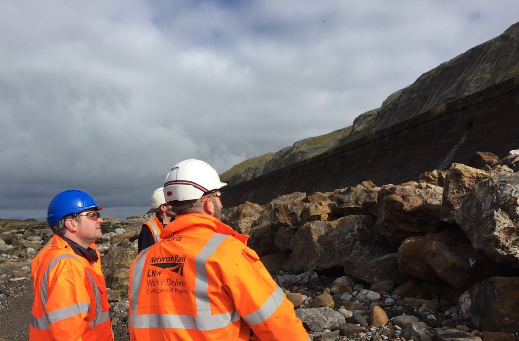 Cumbrian Coastal Rail Defences Completed Ground Engineering