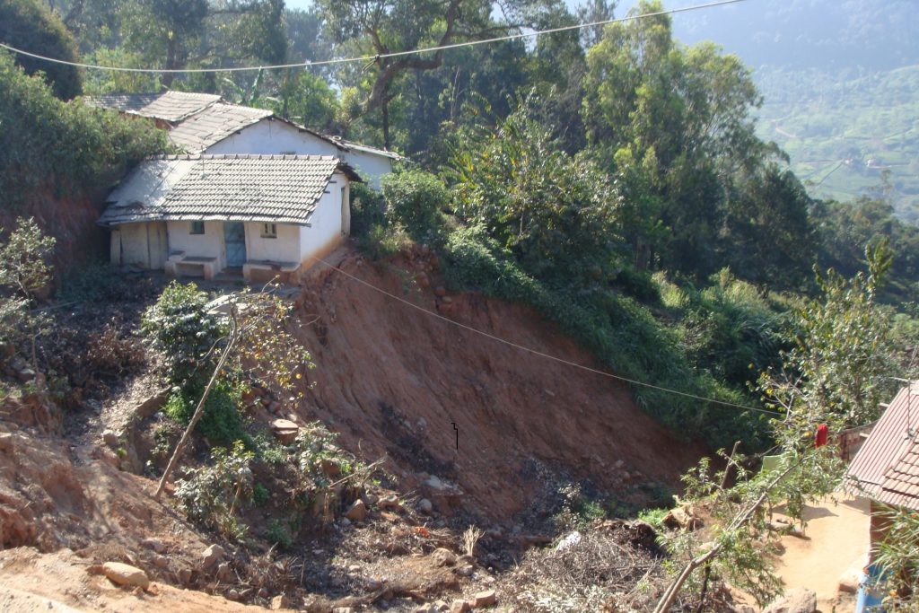Landslide early warning system to protect Indian communities Ground