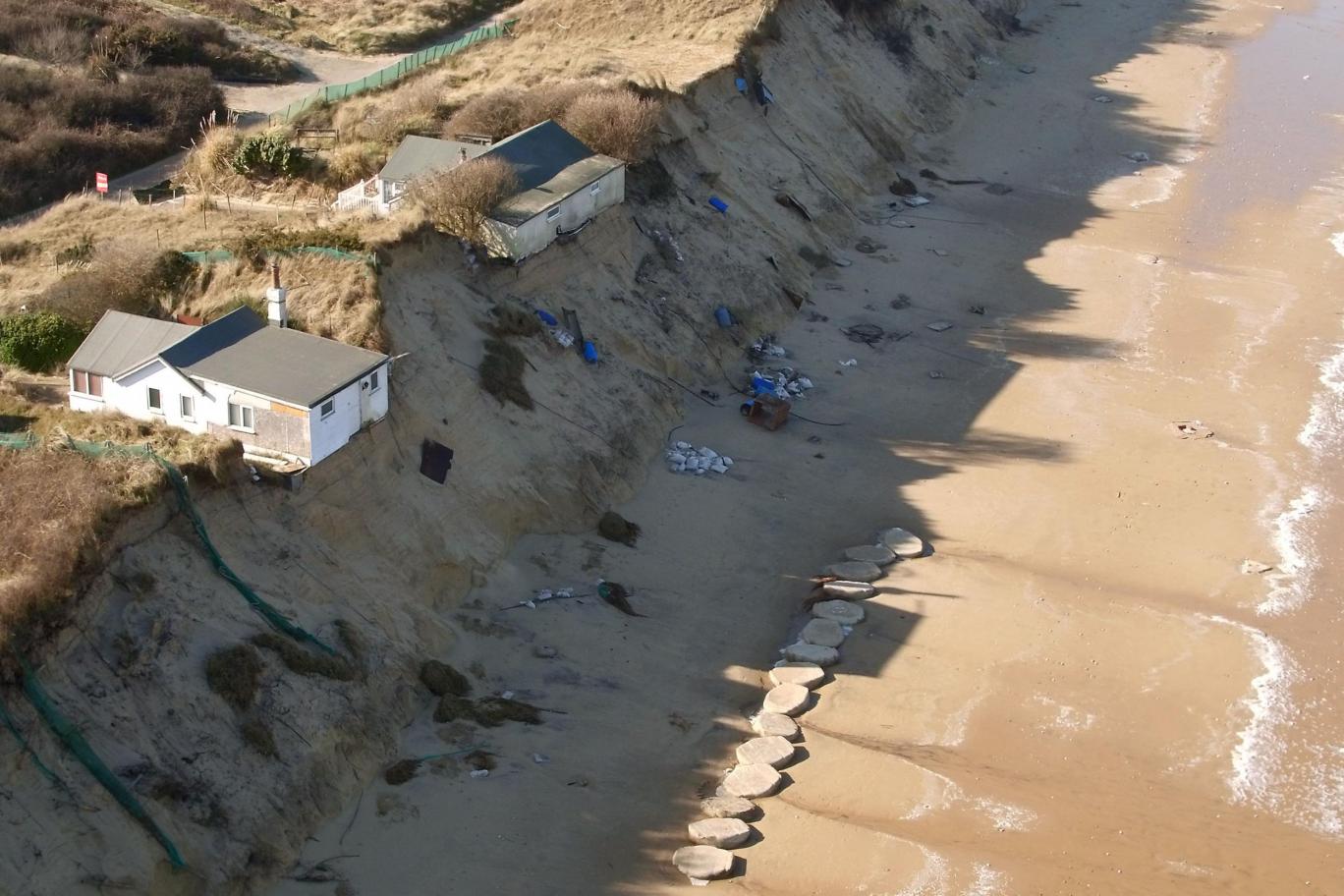 Five Norfolk clifftop homes demolished Ground Engineering (GE)