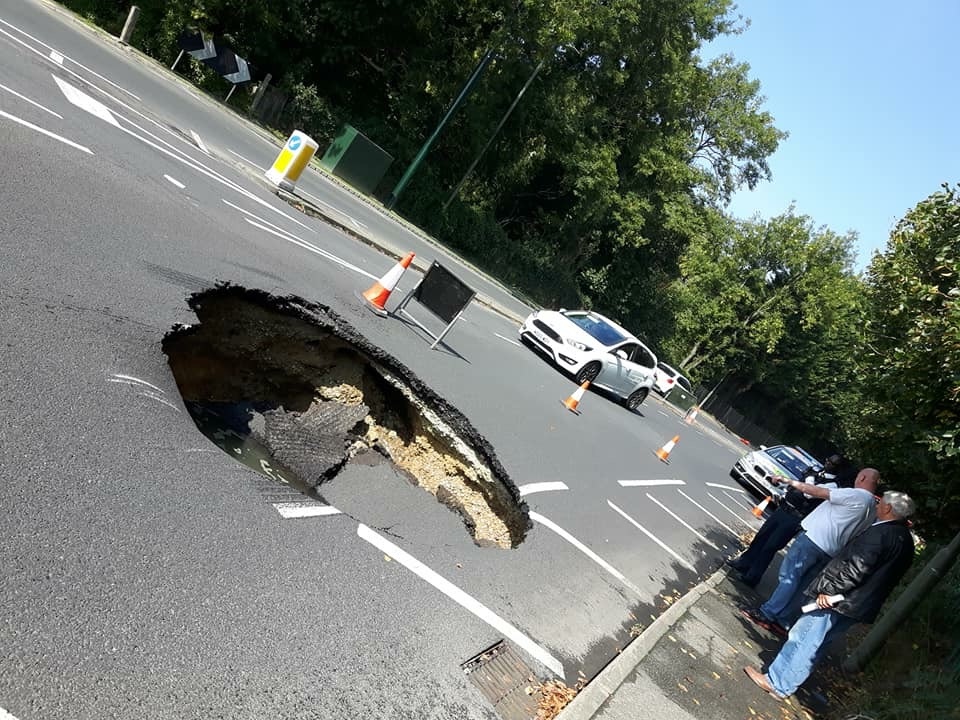 Sink hole appears in Biggin Hill | Ground Engineering