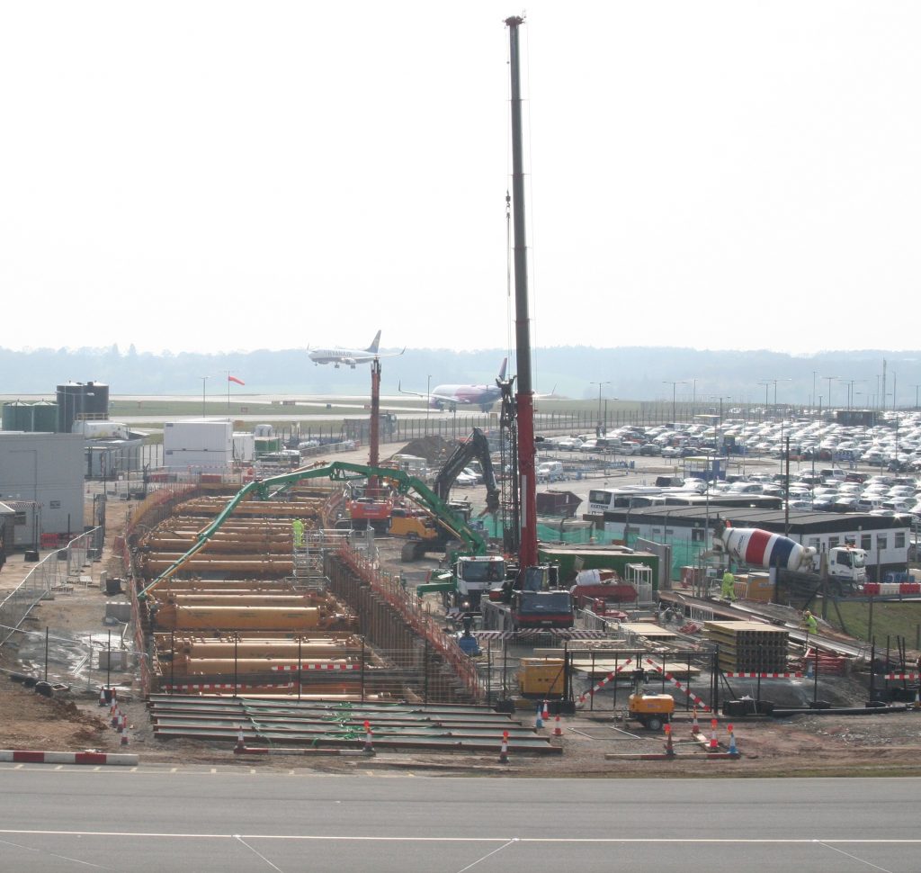 Piling Linking up Luton Ground Engineering