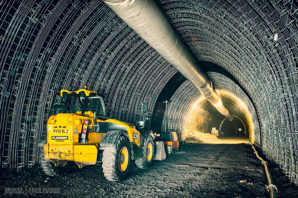 Gallery Queensbury Tunnel strengthening works Ground Engineering (GE)
