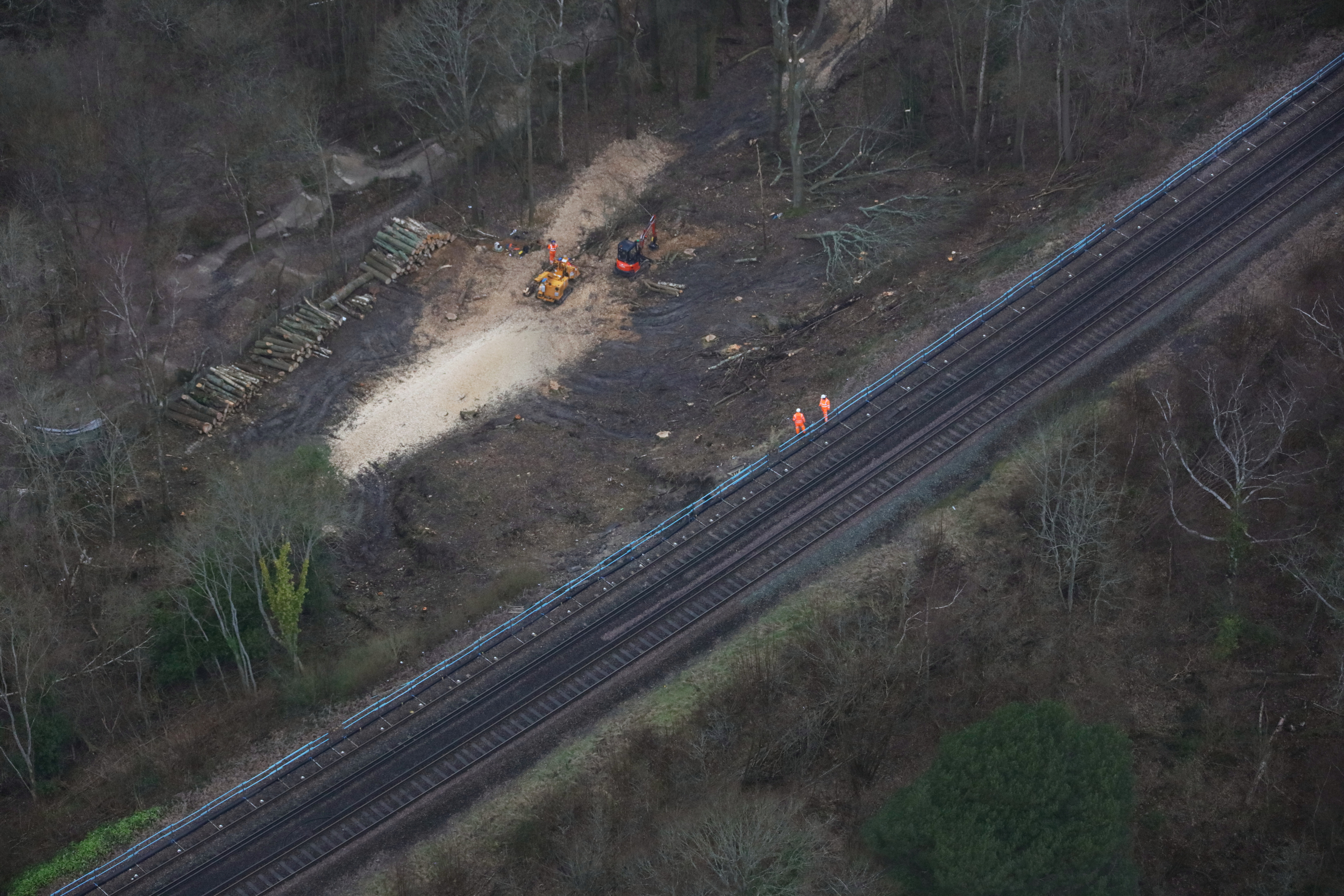 East Grinstead Line Landslip-hit East Grinstead rail line to reopen next month | Ground ...