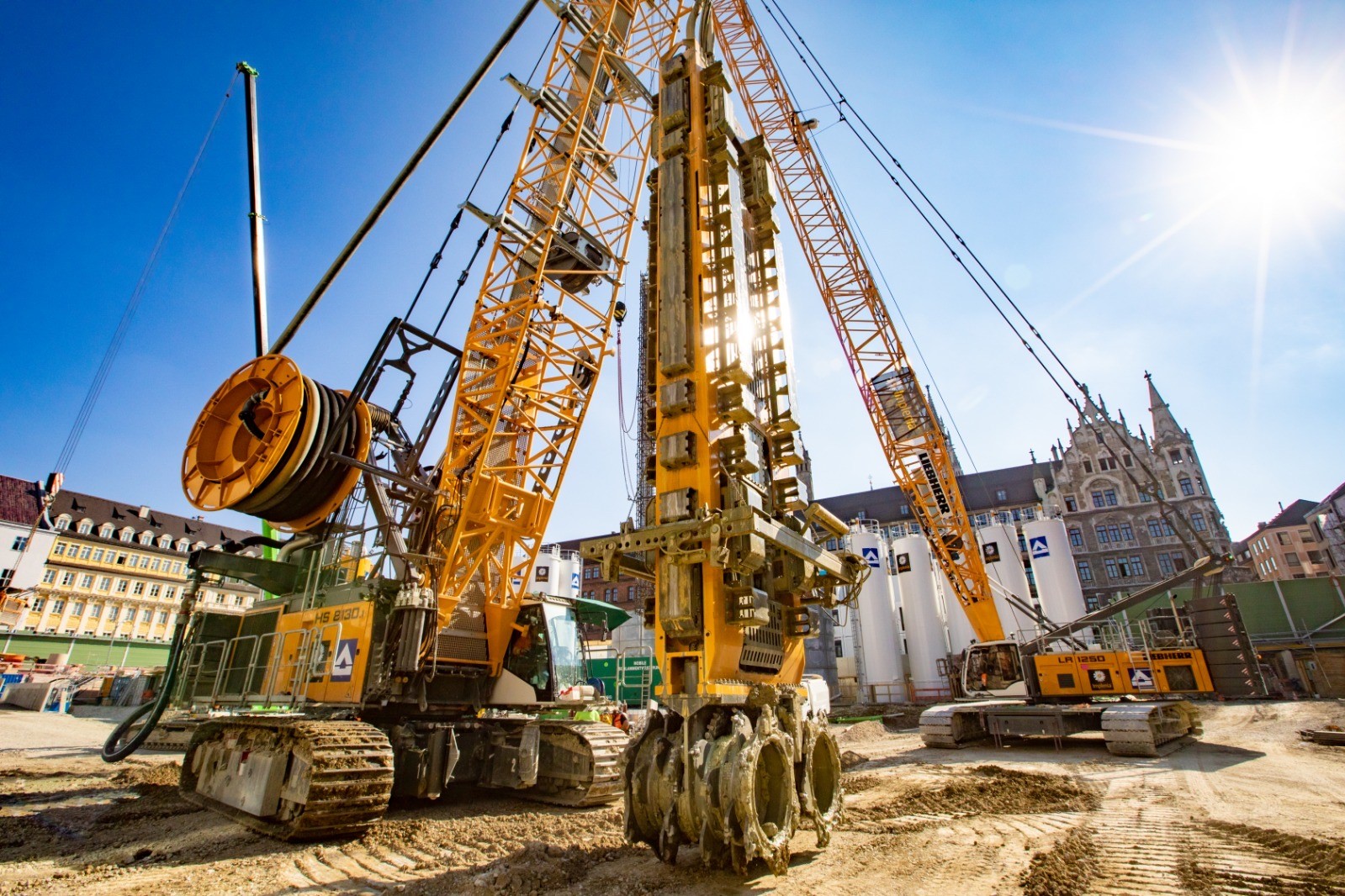 Implenia Hochtief Build Slurry Wall For Munich Rail Scheme Ground Engineering