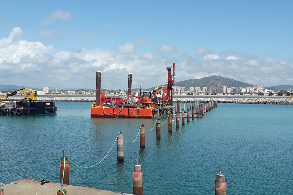Foundation contractors join forces for Gibraltar’s Ocean Village ...