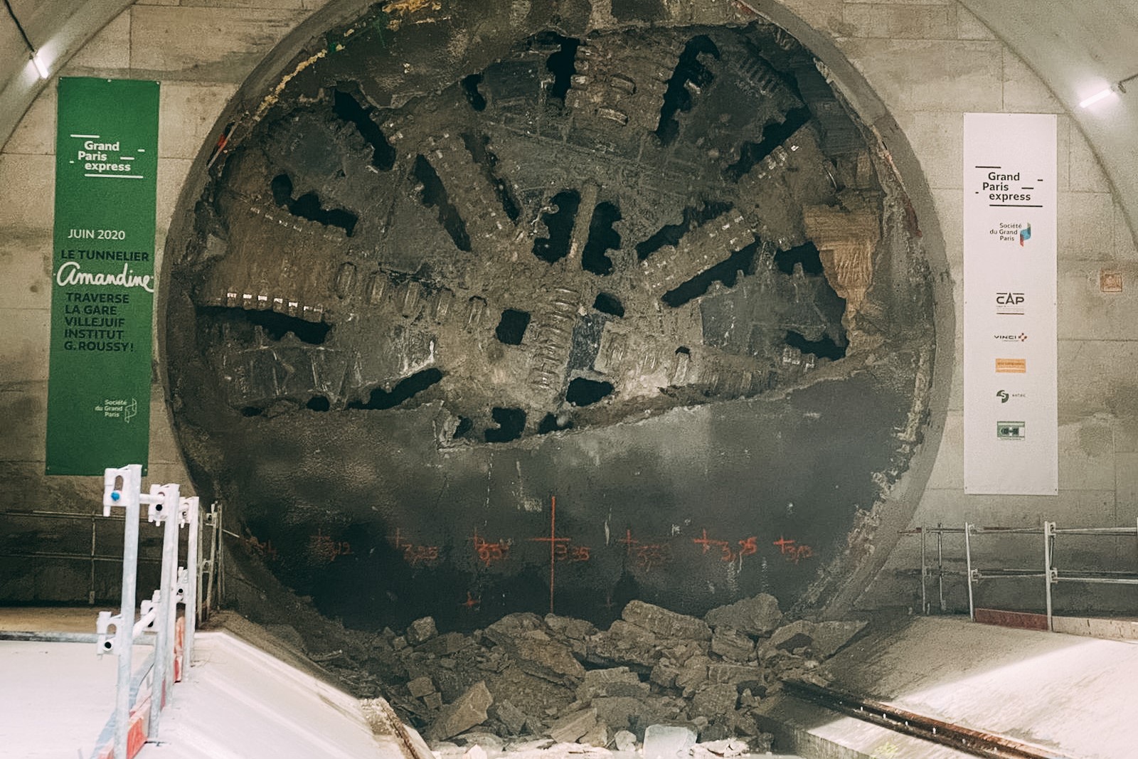 Tbm Breakthrough For Grand Paris Express Ground Engineering Tbm Breakthrough For Grand Paris Express Ground Engineering