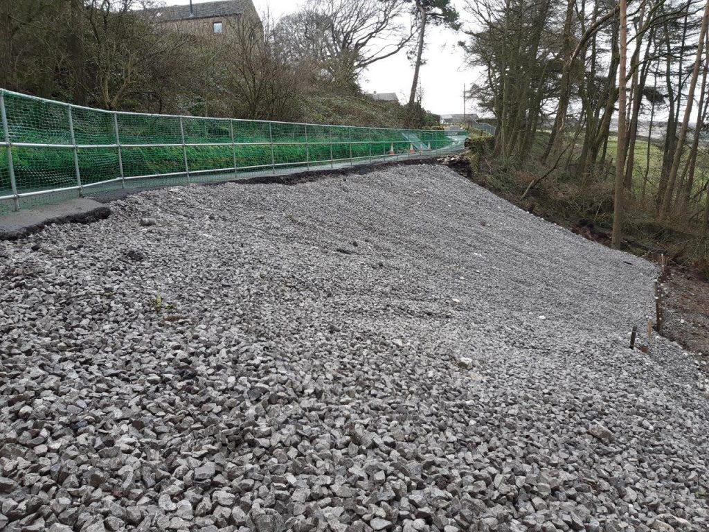 Landslidedamaged Derbyshire roads to reopen by end of year Ground