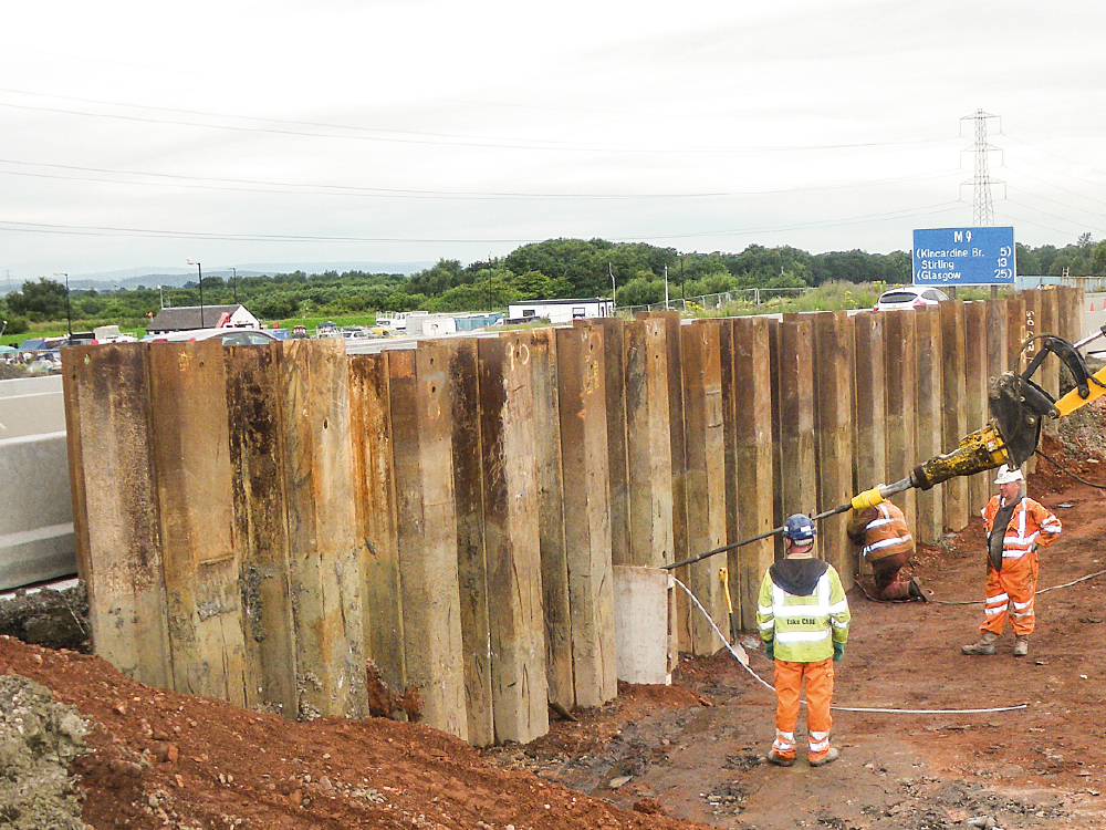 18 March Percussion driven earth anchors for road widening, slope stabilisation and retaining