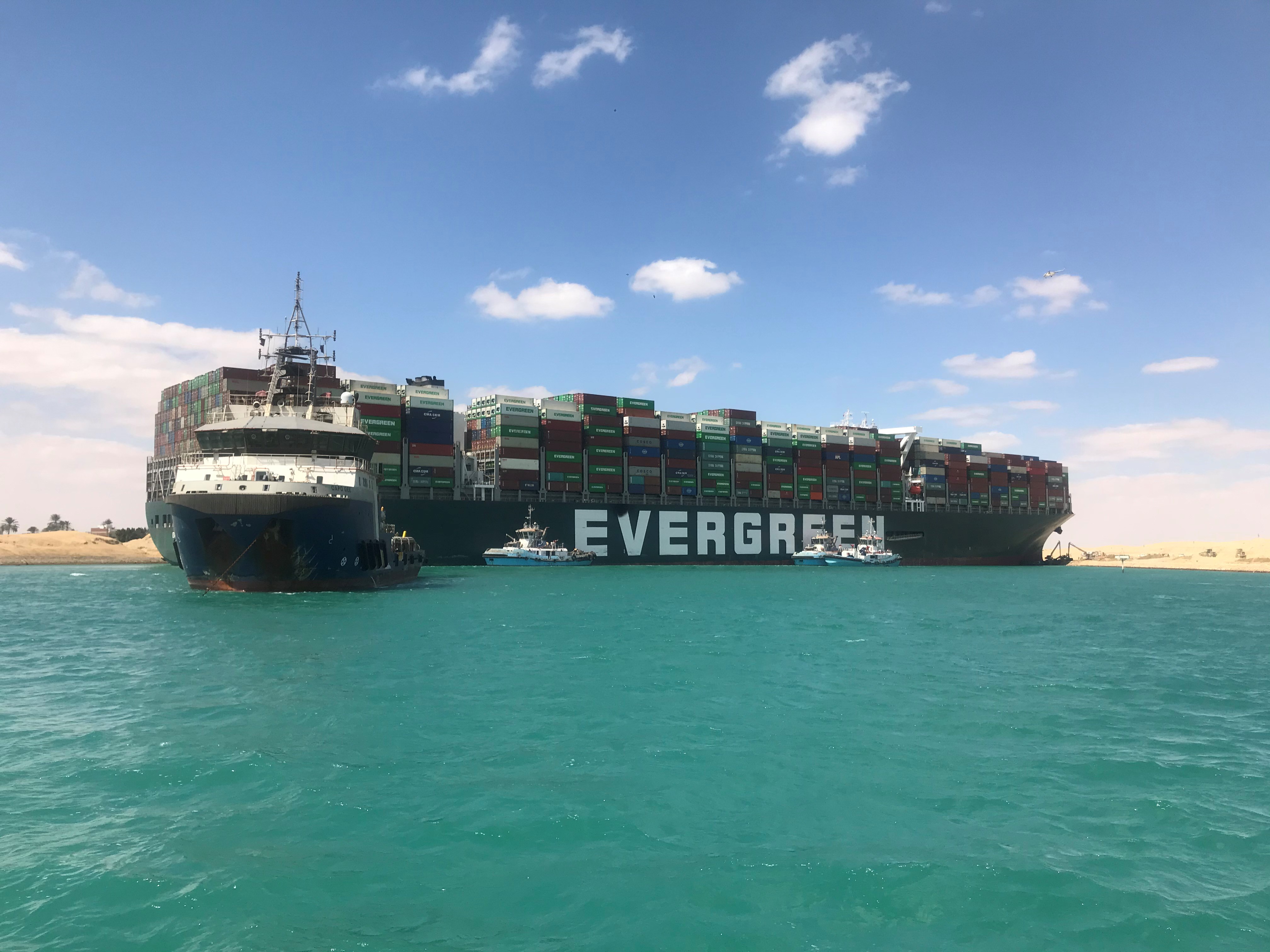 Ever Given: The Ship Blocking The Suez Canal - blmrq72