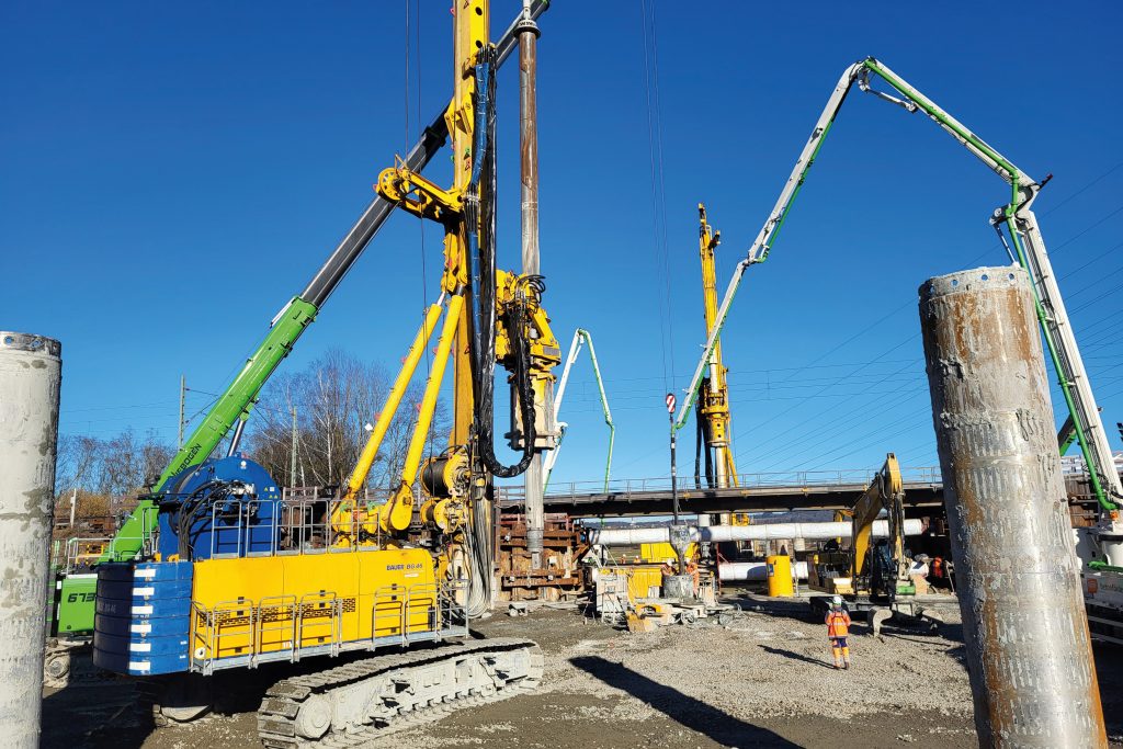 Piling in challenging ground conditions for Bavarian highway project
