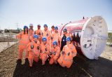 HS2 Mini-TBM arrives at Buckinghamshire site