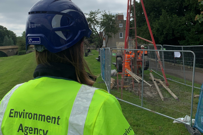 Ground investigation works start for Yorkshire town flood defences ...