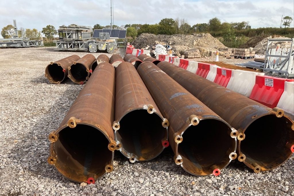 Piling halfway done on Midland Main Line electrification project