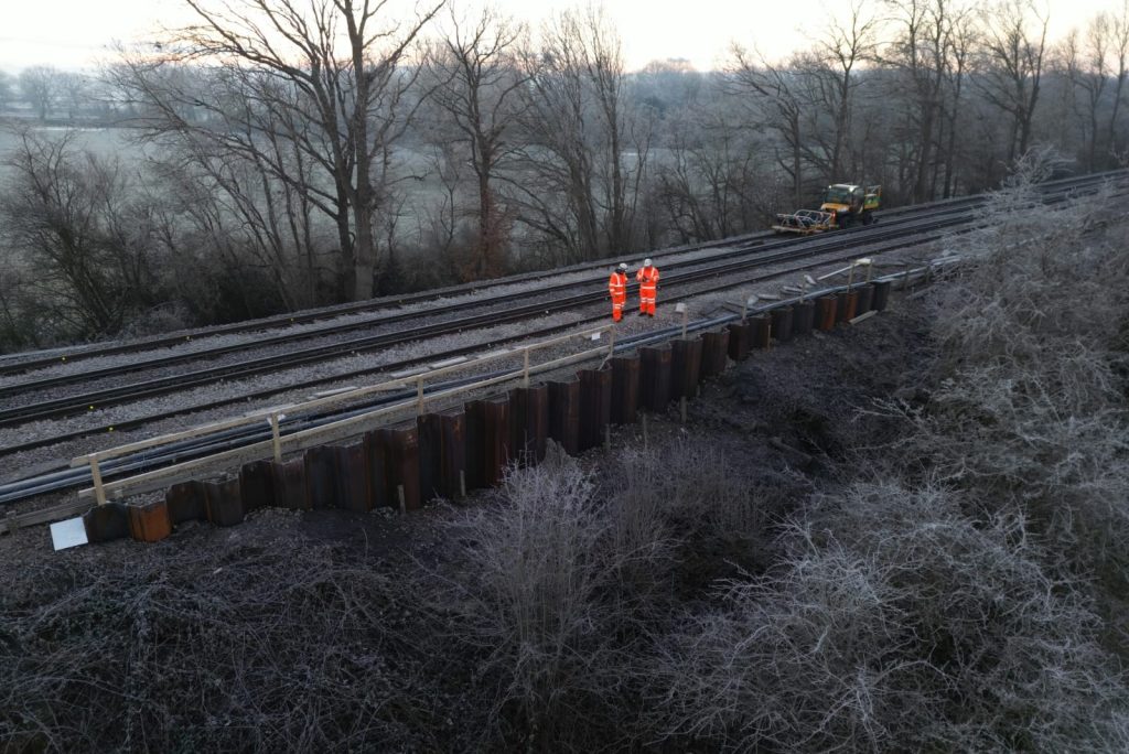 East GrinsteadHurst Green line reopens following landslide at Lingfield Ground Engineering