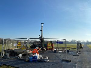 Flood defences: Ground investigations and monitoring progress on River ...