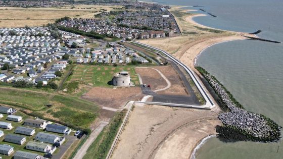 Bam finishes £12M flood defence scheme in Essex | Ground Engineering