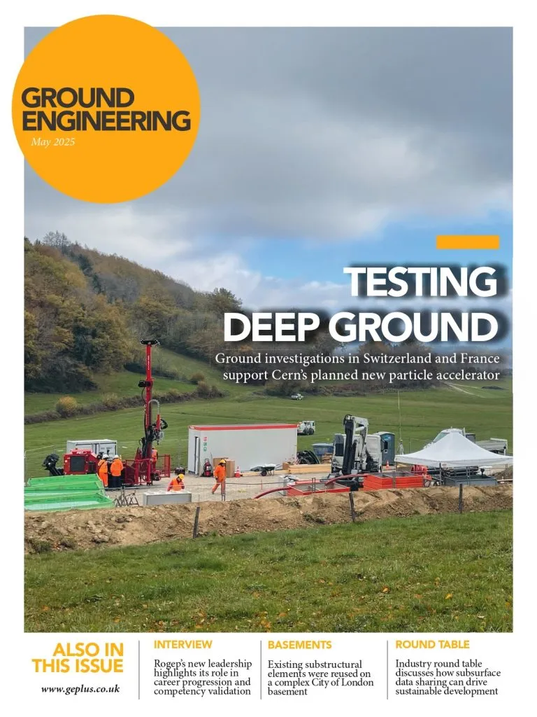 Digital Magazine: Ground Engineering - May 2025 | Ground Engineering