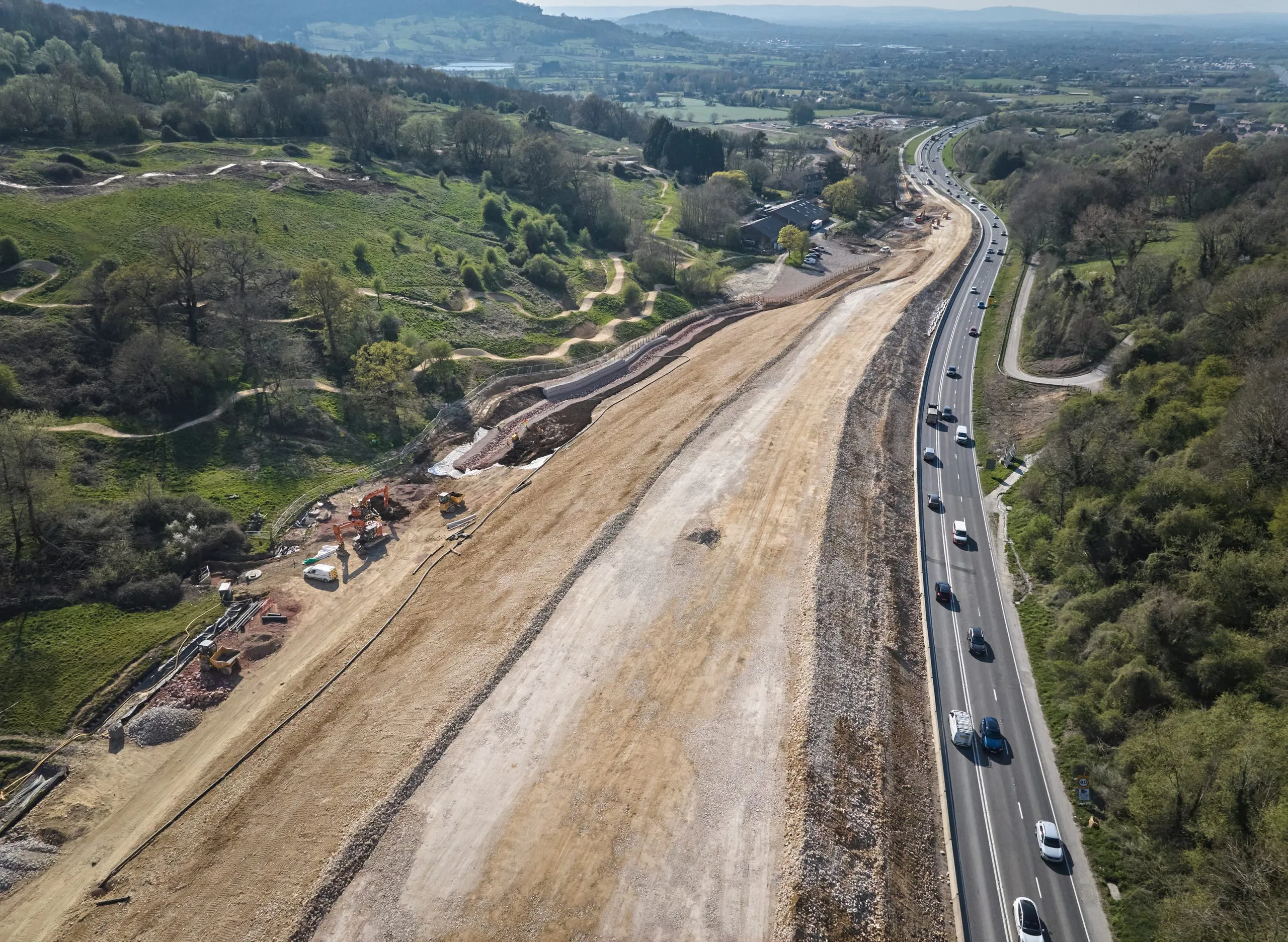 A417 Missing Link scheme cuts through Cotswolds’ ancient landslide ...
