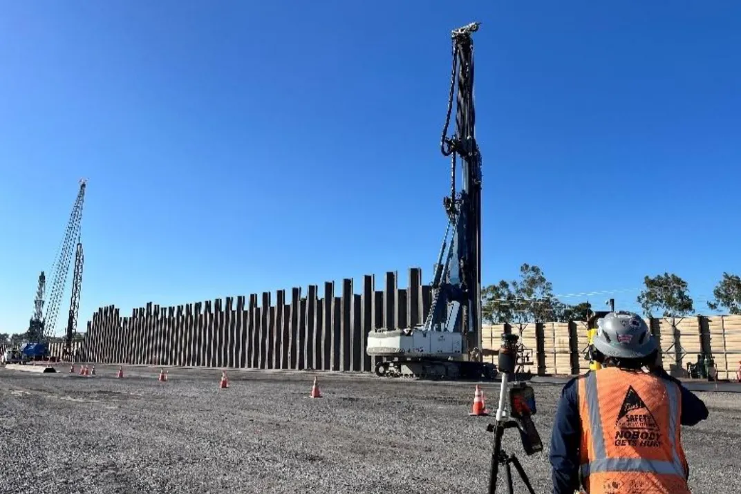 TBM launch site progresses on Silicon Valley subway extension | Ground ...