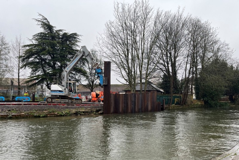 VolkerGround Engineering starts Berkshire flood defence scheme | Ground ...