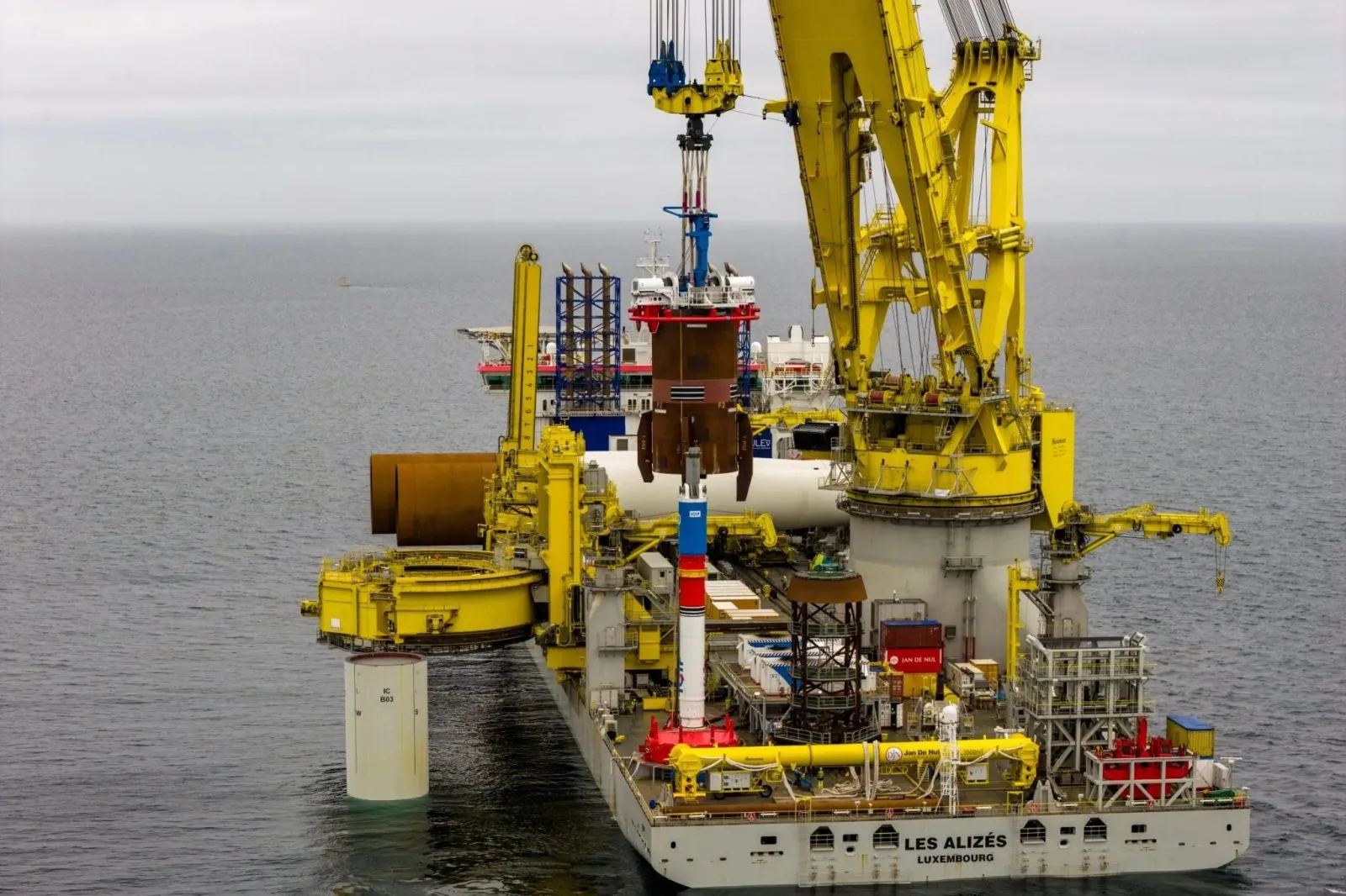 Monopile foundations completed for Inch Cape Offshore Wind Farm ...
