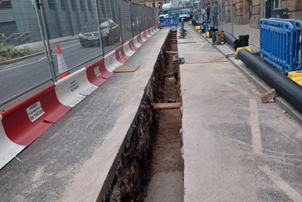 Bethell completes key sewer project early