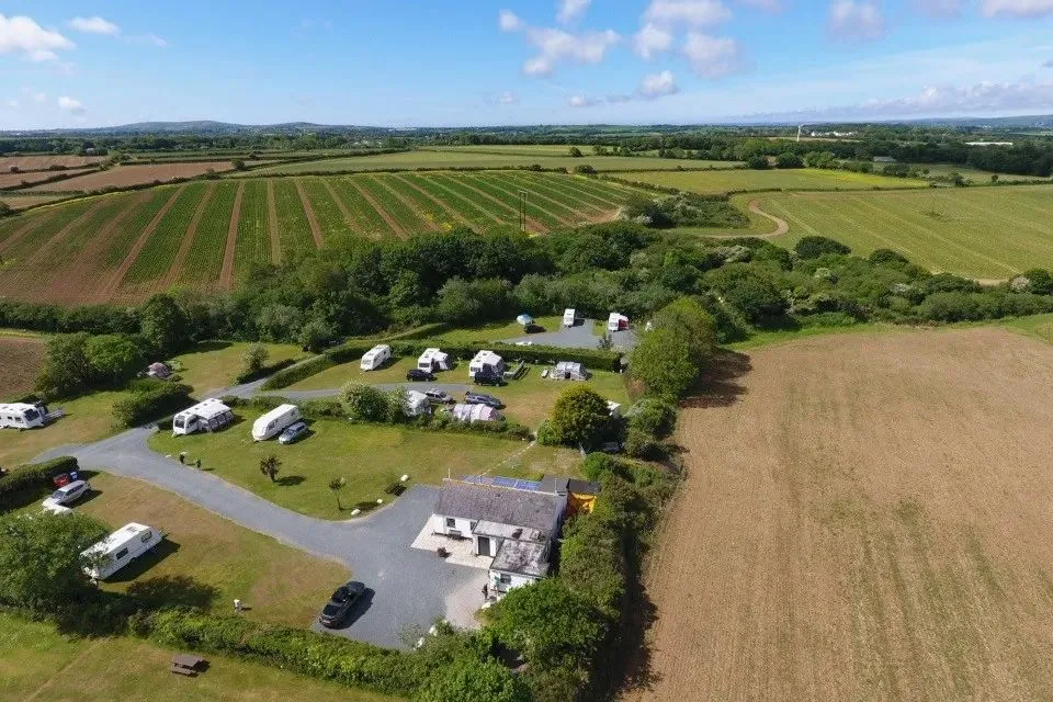 Man rescued from 9m-deep sinkhole on Cornish campsite