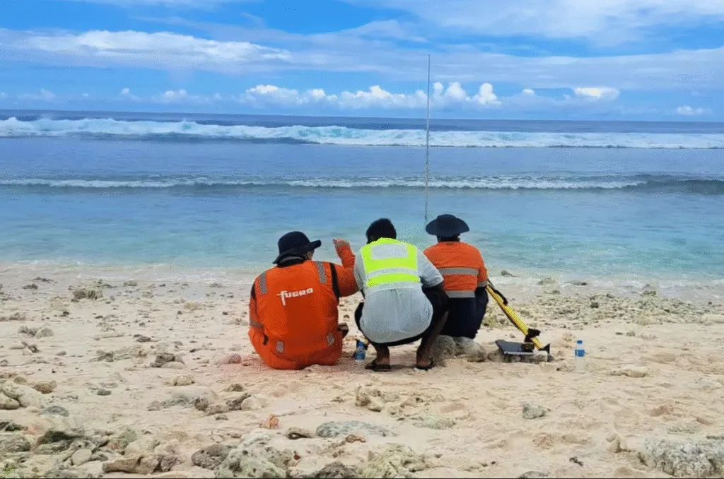 Fugro collects geo-data in remote Pacific islands