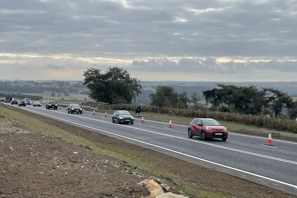 New bypass for landslide-prone A59 Kex Gill completed