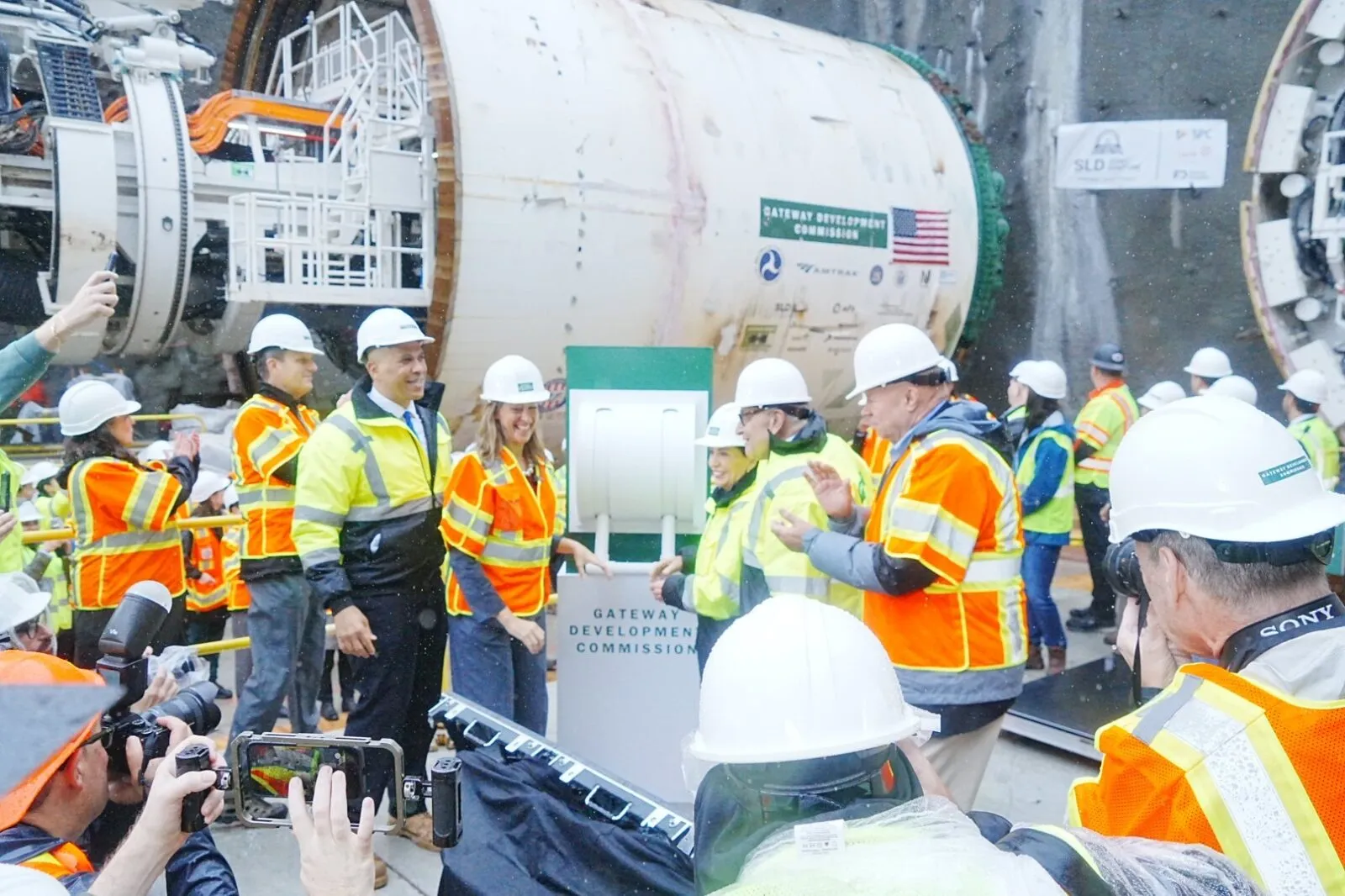 GDC celebrates start of tunnel boring for Hudson Tunnel Project ...