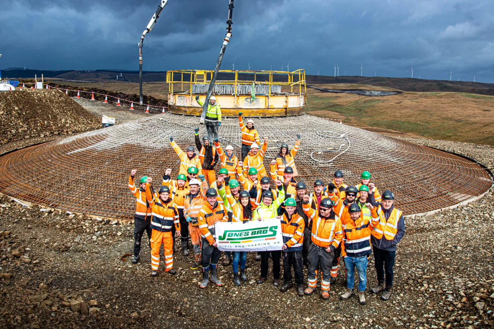 Jones Bros’ construction milestone at Sanquhar II Wind Farm | Ground ...