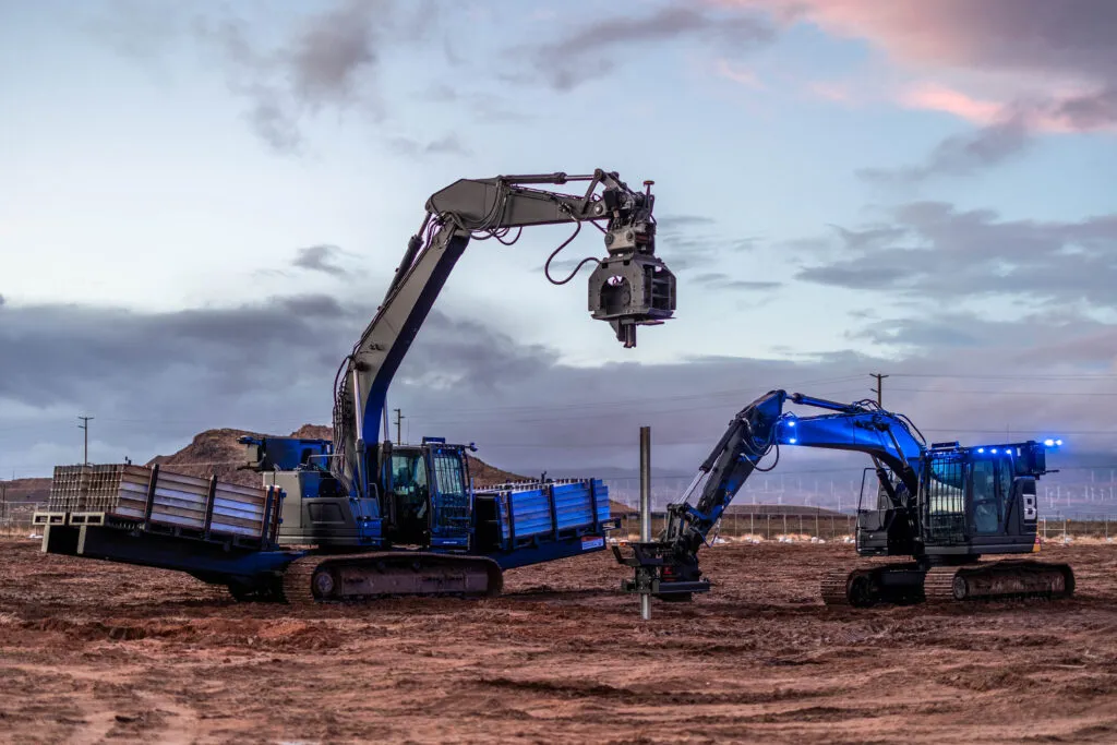 Funding for Australian-made autonomous piling systems for solar construction