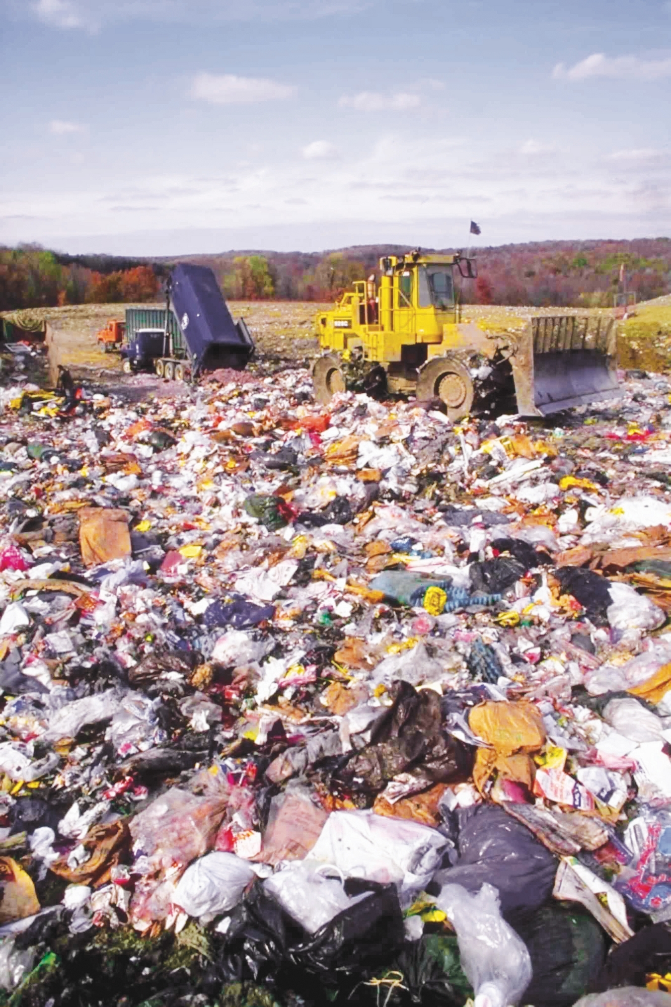 Continuing fall in waste sent to landfill MRW