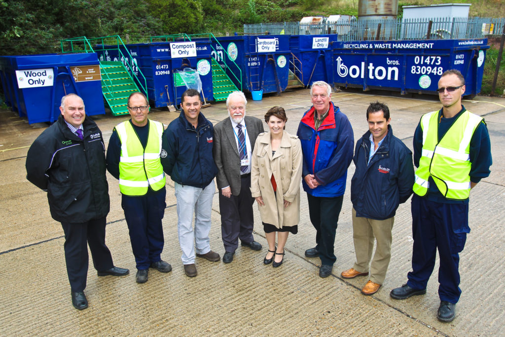 Recycler celebrates saved Suffolk centres MRW