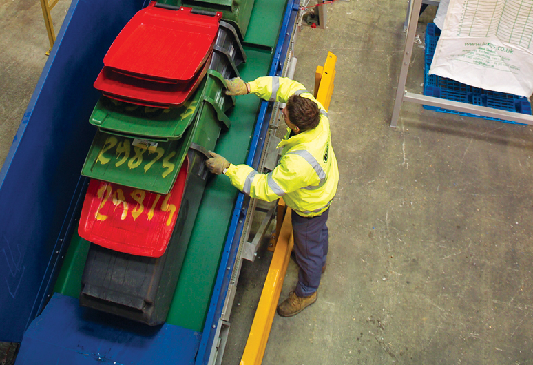 Better bin management MRW