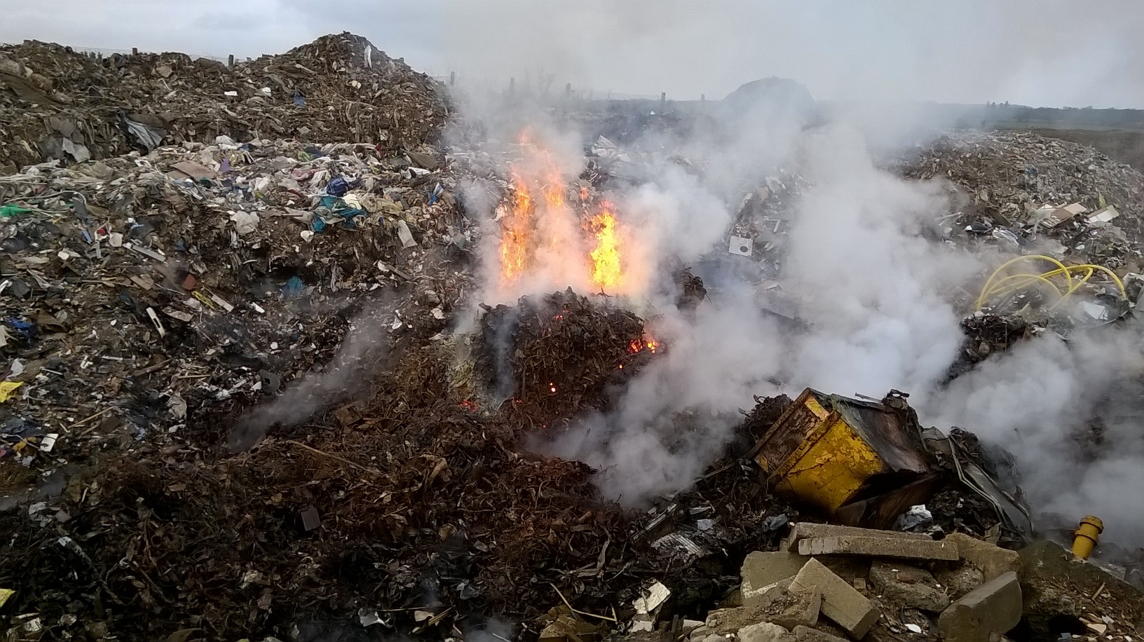 Second fire in three months at household waste recycling centre MRW