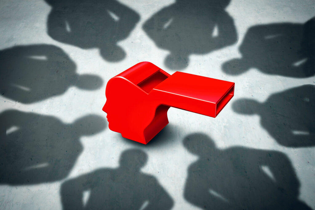 Whistleblowers help to protect your business MRW