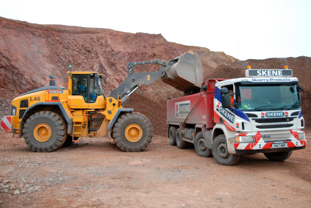 Quarry firm opts for load shovels MRW