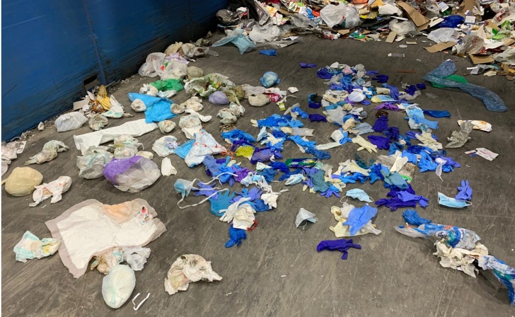 Discarded masks and gloves risking waste workers’ health MRW