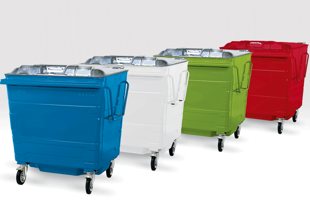 Steel bin lid is safer MRW